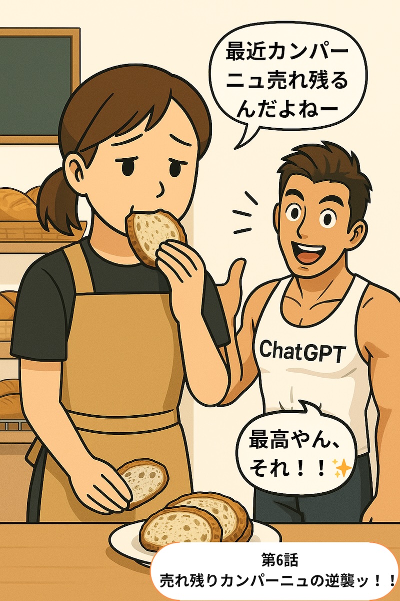第6話 売れ残りカンパーニュの逆襲ッ！！