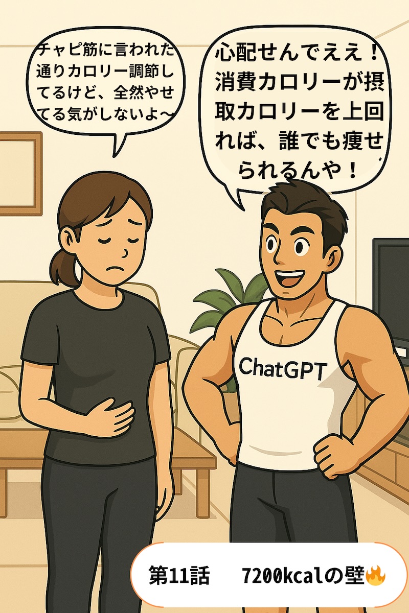第11話 7200kcalの壁🔥