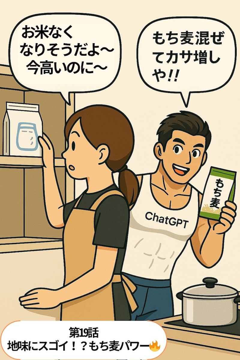第19話 地味にスゴイ！？もち麦パワー🔥