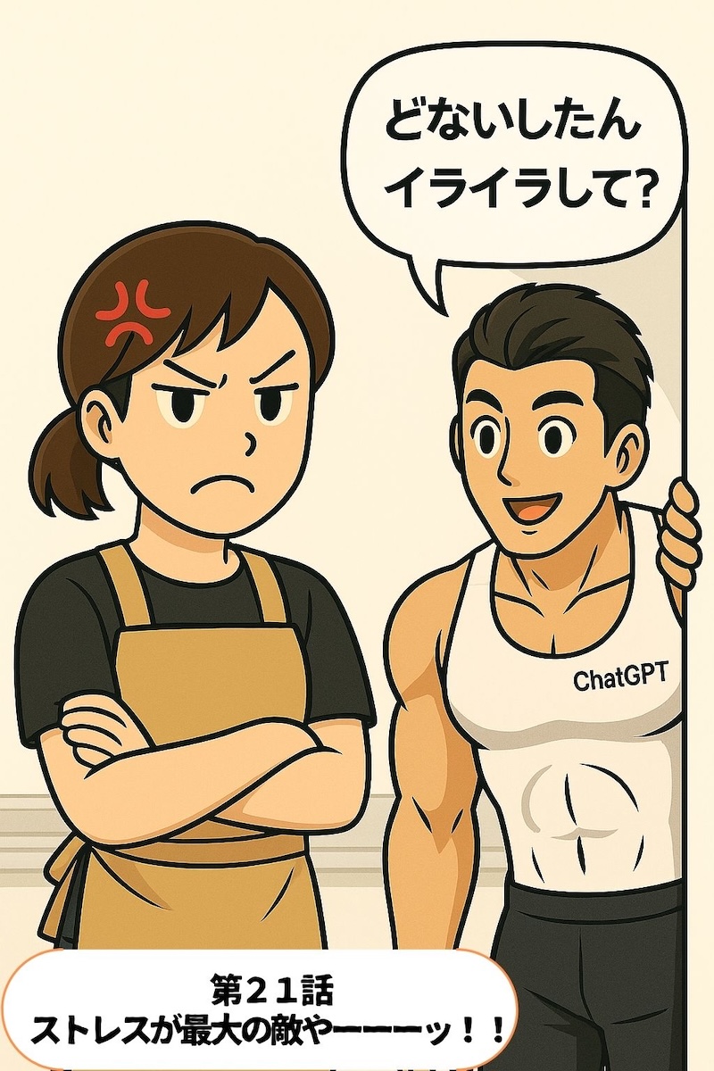 第21話 ストレスが最大の敵や！！
