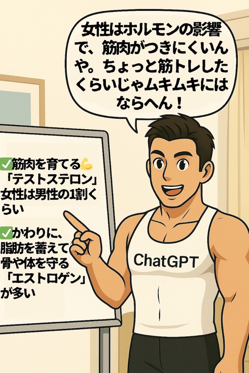 第22話 筋トレしてもムキムキにならへんやーーーんッ 2ページ目