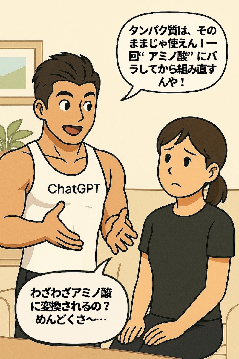 第35話 タンパク質だけじゃダメですかね 2ページ目