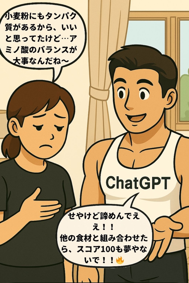 第36話 アミノ酸スコア100を目指せッ 4ページ目