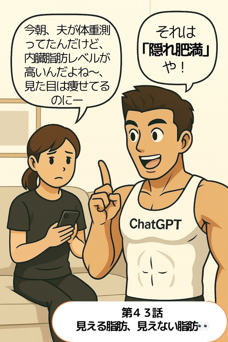 第43話 見える脂肪、見えない脂肪👀
