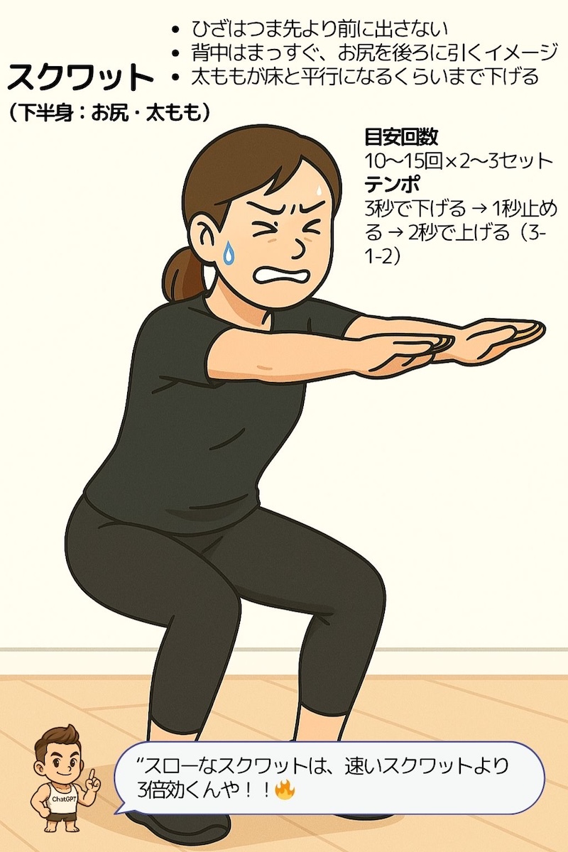 第49話 お盆太り防止自重トレ４選 2ページ目