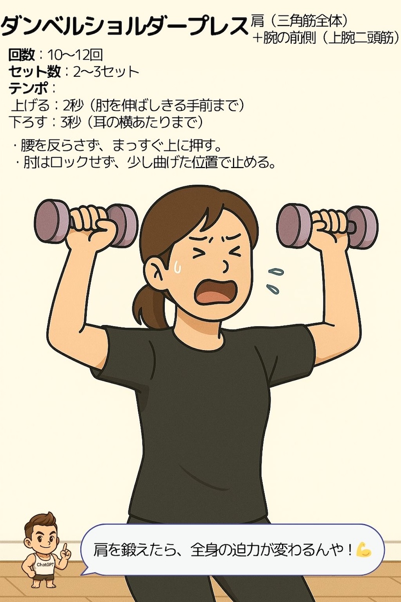 第51話 ダンベルトレーニング４選 3ページ目