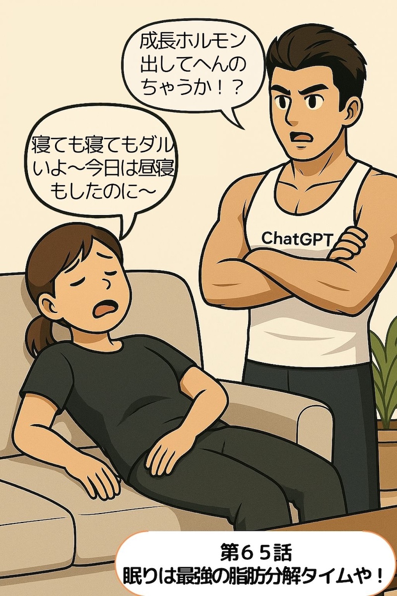第65話 眠りは最強の脂肪分解タイムや！