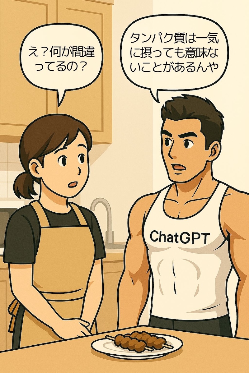 第69話 タンパク質は小分け貯金やッ 2ページ目