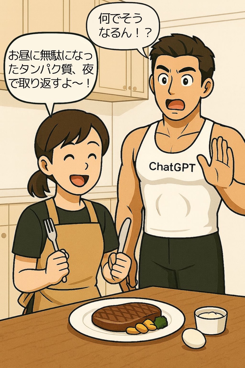 第69話 タンパク質は小分け貯金やッ 6ページ目