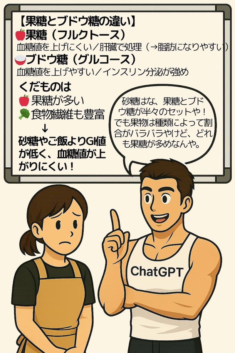 第72話 果物は太るタイミングがカギやで 2ページ目