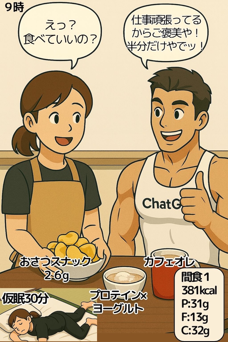 第77話 脂肪燃焼モード突入Day2 3ページ目
