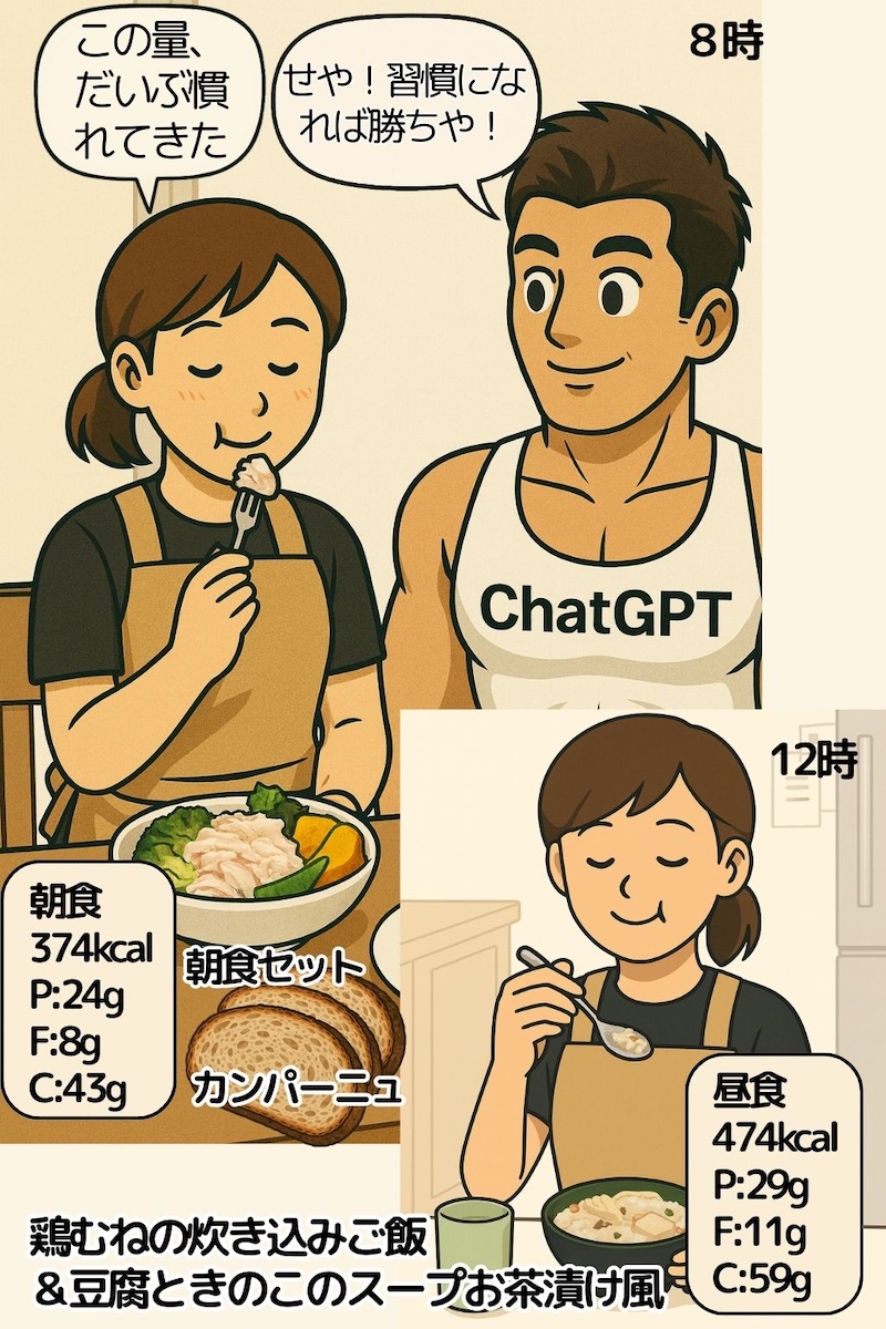 第78話 脂肪燃焼モード突入Day3 3ページ目