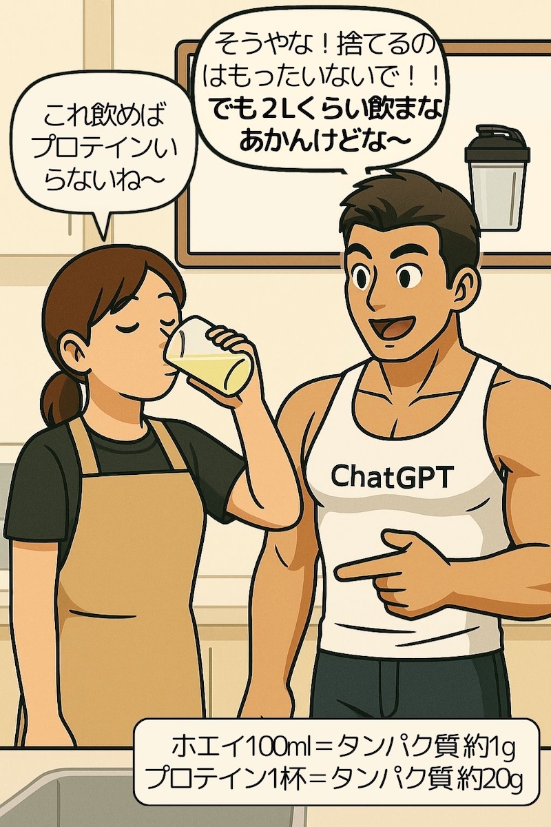 第82話 ホエイとカゼイン、乳製品の二刀流 5ページ目