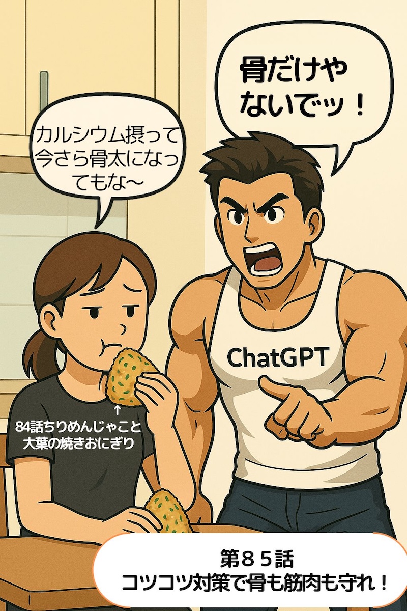 第85話 コツコツ対策で骨も筋肉も守れ！