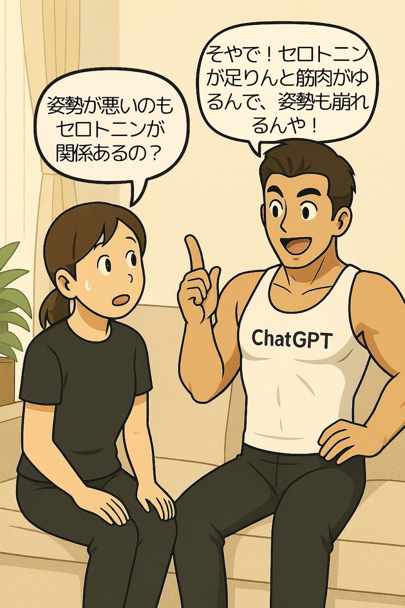第89話 姿勢も食欲もセロトニン次第や 4ページ目