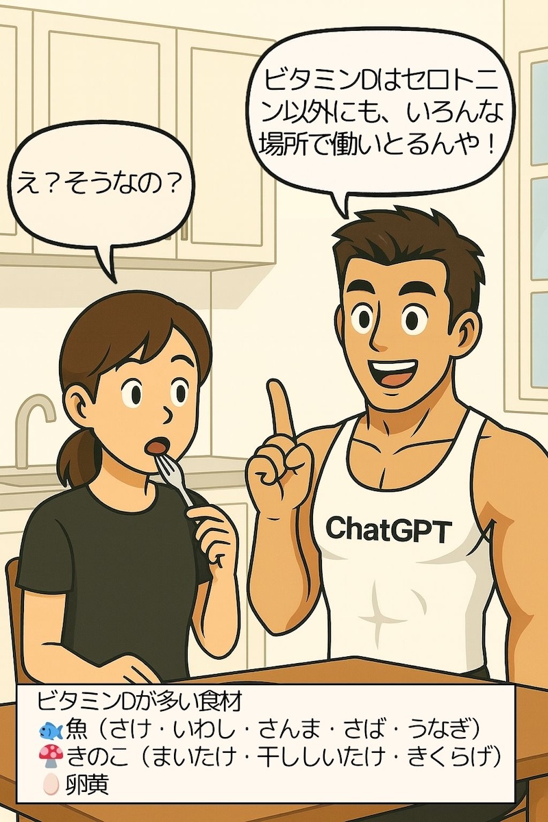 第90話 ビタミンDで元気チャージ☀️🍄 2ページ目