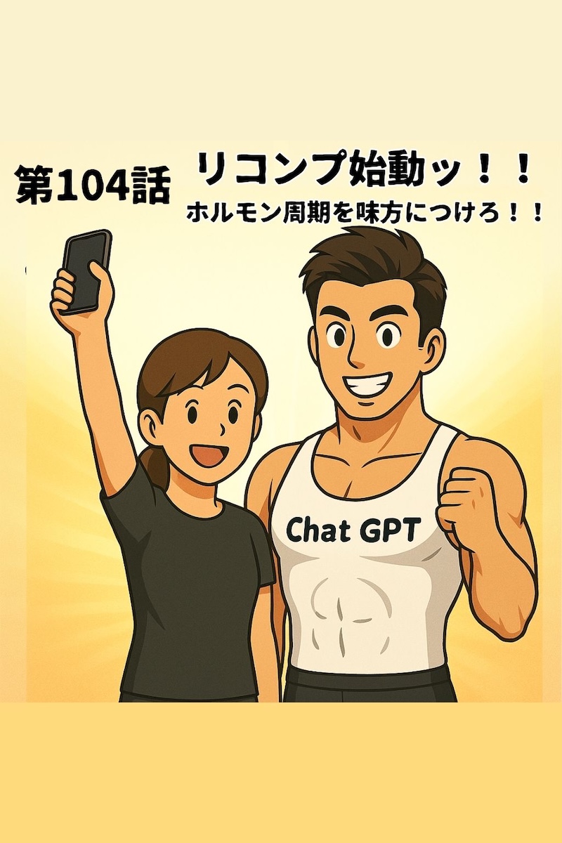 第104話 リコンプ始動！！ ホルモン周期を味方につけろ！！