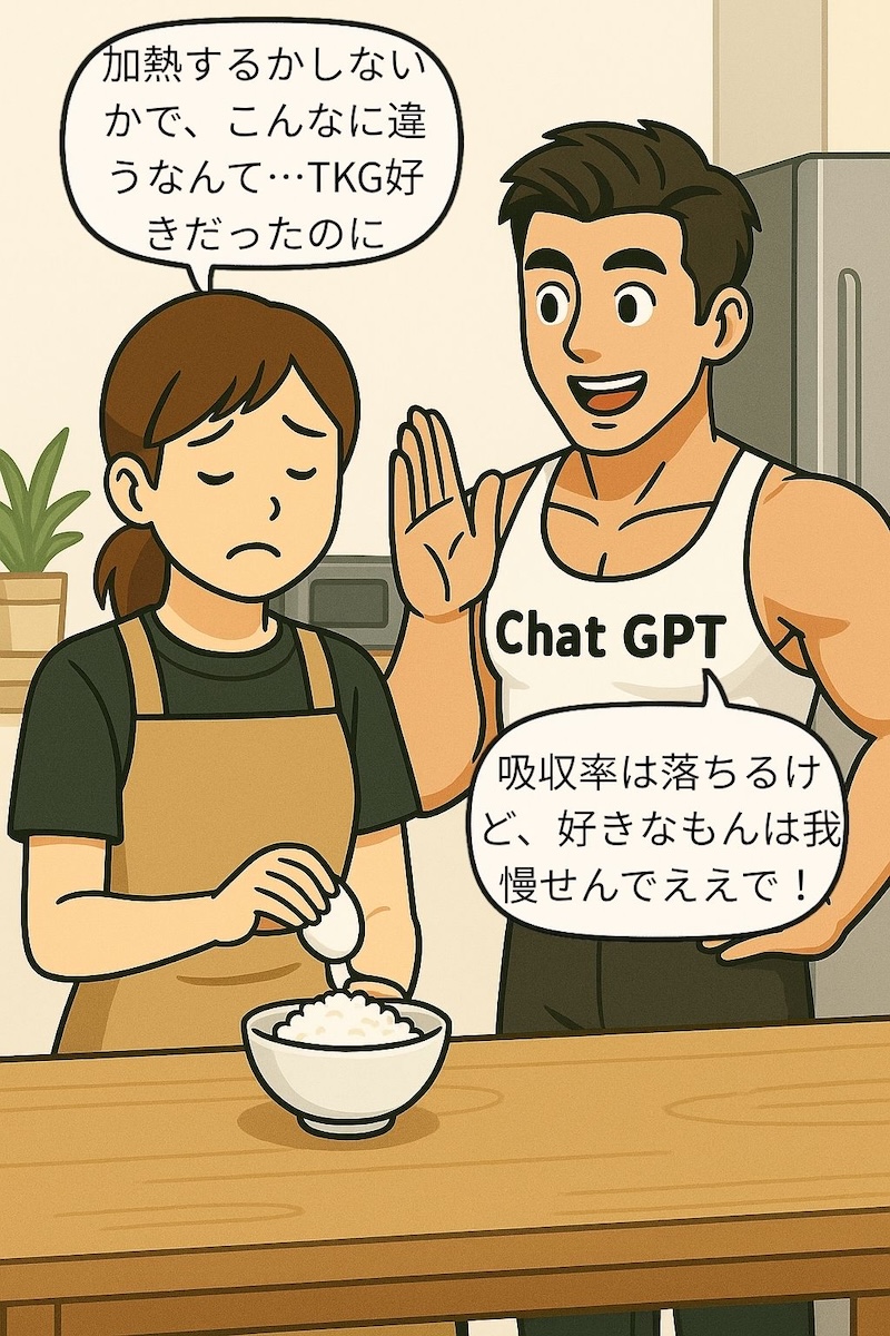 第107話 筋肉流・卵の食べ方／〜生より火を通せ吸収率２倍の真実〜 5ページ目
