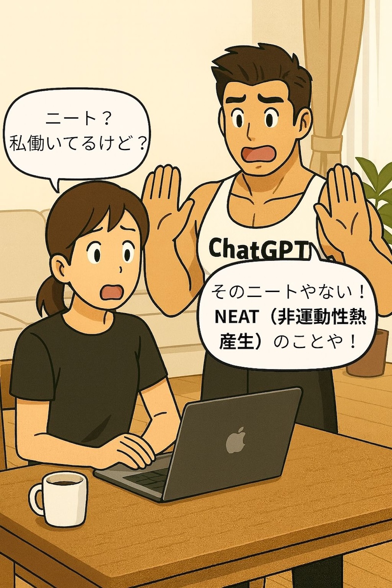 第108話 ニートちゃうでNEATや�✨／〜日常の動きが脂肪を燃やす〜 3ページ目