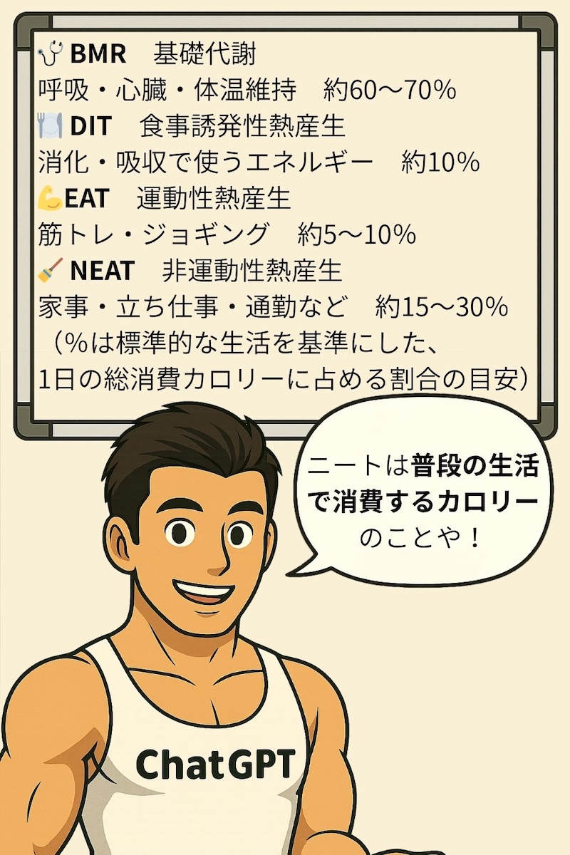 第108話 ニートちゃうでNEATや�✨／〜日常の動きが脂肪を燃やす〜 4ページ目