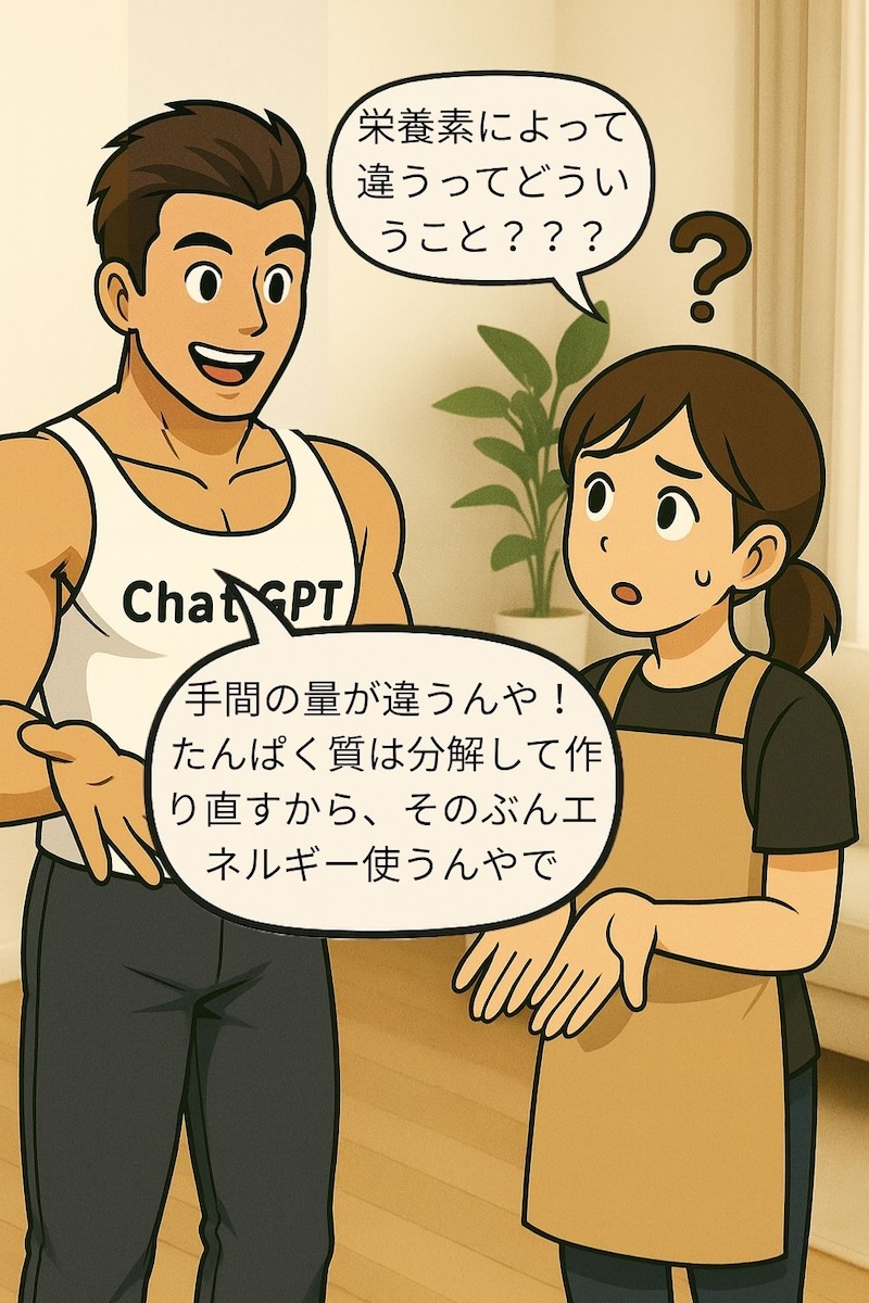 第109話 食べるだけで燃えるDITのひみつ 5ページ目
